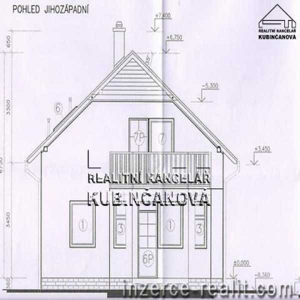 Prodej chaty s proj.dokumentací na RD