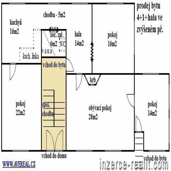 Prodej bytu 7+2+hala+garáž+2x stání, OV,